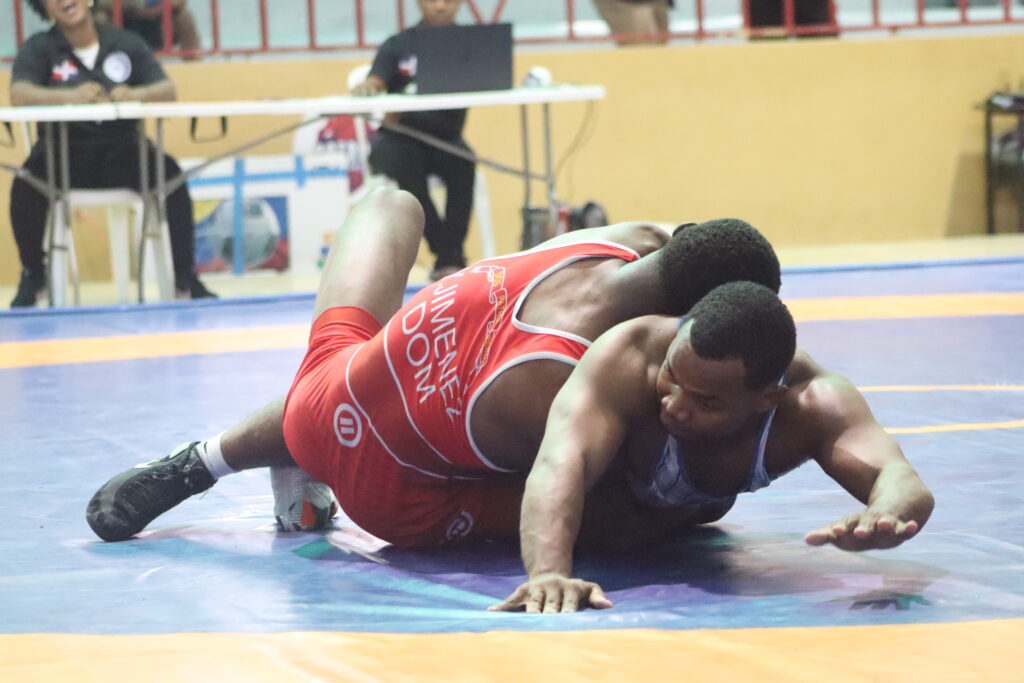 Atletas de la preselección nacional de lucha Olímpica. (Crédito: Richard Bazil)