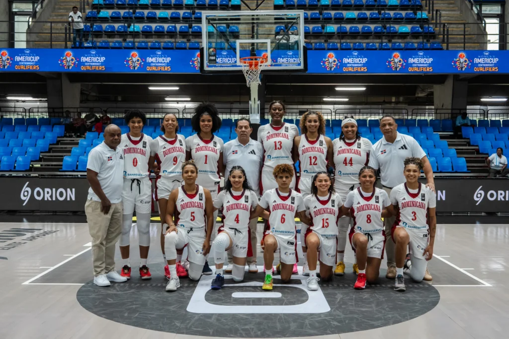Equipo femenino de República Dominicana. (Crédito: FIBA)