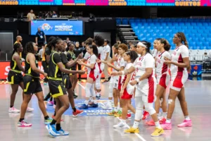 Selección dominicana de baloncesto femenino gana con remontada espectacular